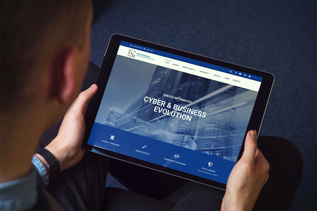 DNA Servizi Informatici: immagine coordinata e video 4 DNA SERVIZI INFORMATICI - Cyber security