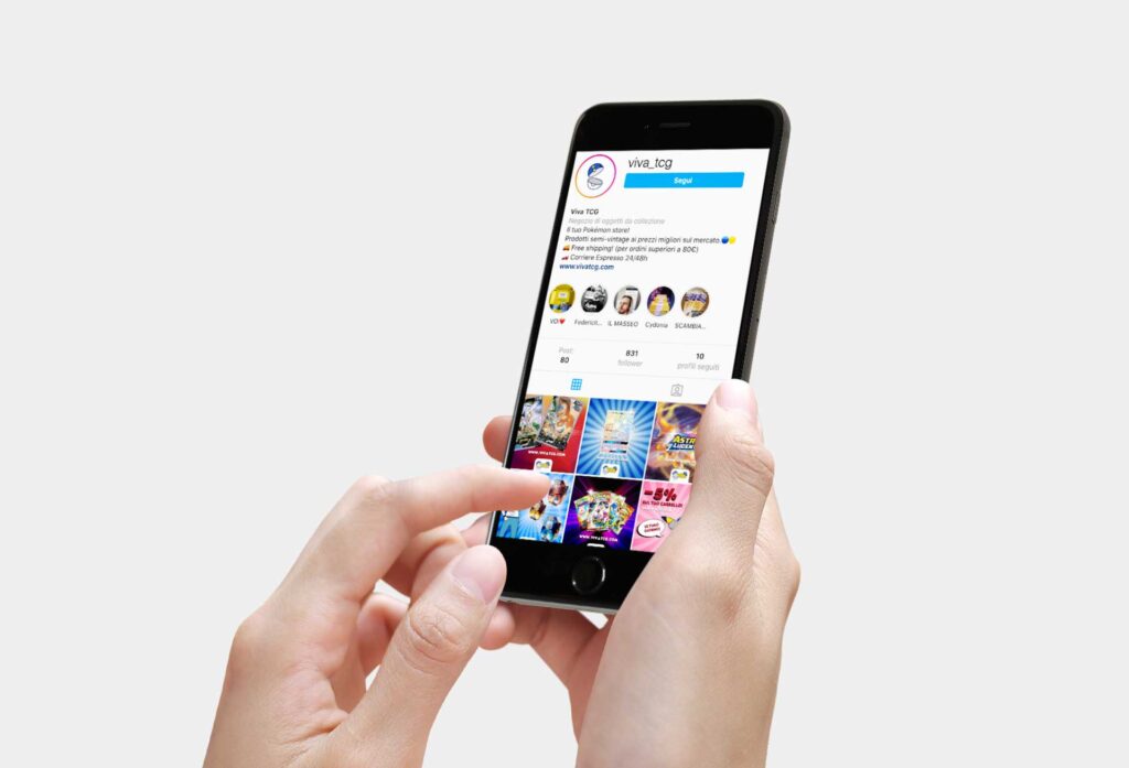 Viva TCG: una collaborazione vincente per un nuovo brand del collezionismo 6 vivatcg instagram
