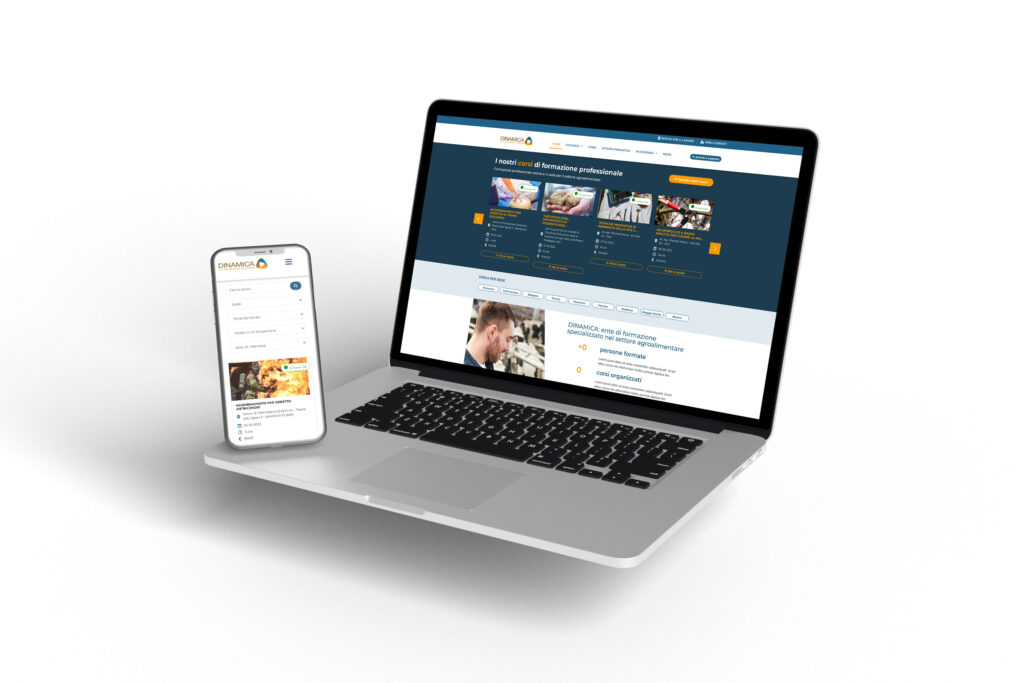 DINAMICA: sito web e comunicazione social 2 dinamica