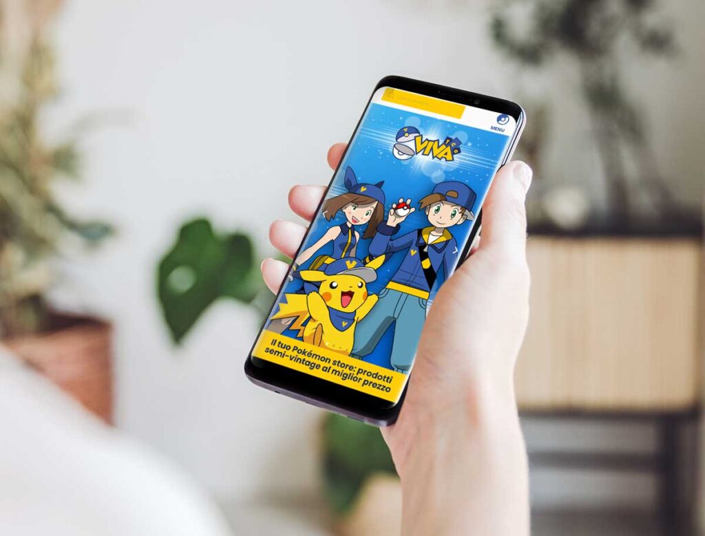 Viva TCG: una collaborazione vincente per un nuovo brand del collezionismo 10 Grafica Responsive per Viva TCG